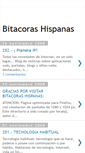 Mobile Screenshot of bitacorashispanas.blogspot.com