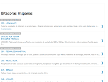 Tablet Screenshot of bitacorashispanas.blogspot.com