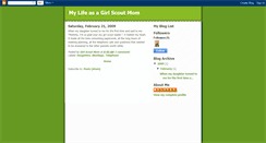 Desktop Screenshot of mylifeasagirlscoutmom.blogspot.com