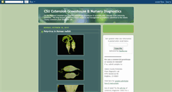 Desktop Screenshot of diagnosingplantdiseases.blogspot.com