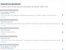 Tablet Screenshot of 4ofakind-sheeshintx.blogspot.com