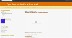 Desktop Screenshot of loquebuscasteestabuscando.blogspot.com