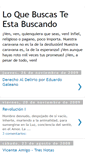 Mobile Screenshot of loquebuscasteestabuscando.blogspot.com