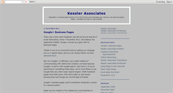 Desktop Screenshot of kessler-web.blogspot.com