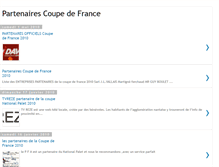 Tablet Screenshot of partenairescoupedefrance.blogspot.com
