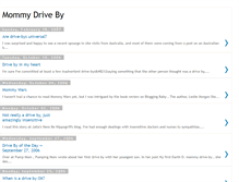 Tablet Screenshot of mommy-drive-by.blogspot.com