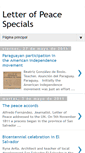 Mobile Screenshot of letterofpeace-specials.blogspot.com