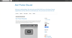 Desktop Screenshot of antfarmonline.blogspot.com