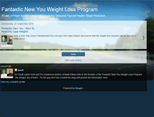 Tablet Screenshot of fantasticnewyouweightloss.blogspot.com