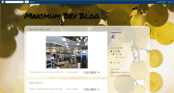 Desktop Screenshot of maximumbeverage.blogspot.com