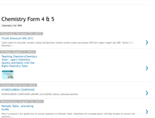 Tablet Screenshot of chemclass4spm.blogspot.com