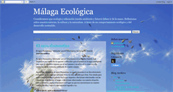 Desktop Screenshot of malagaecologica.blogspot.com