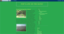 Desktop Screenshot of bayoucane.blogspot.com