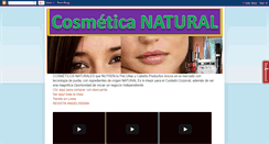 Desktop Screenshot of cosmeticanutricional.blogspot.com
