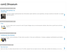 Tablet Screenshot of cometomuseum.blogspot.com