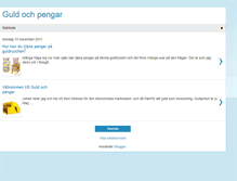 Tablet Screenshot of guldochpengar.blogspot.com