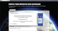 Desktop Screenshot of fatek-ukt.blogspot.com