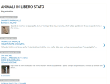 Tablet Screenshot of animalinliberostato.blogspot.com