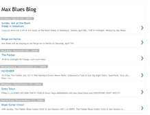 Tablet Screenshot of maxblues.blogspot.com