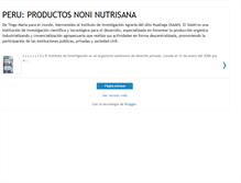 Tablet Screenshot of noninutrisana.blogspot.com