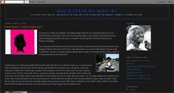 Desktop Screenshot of blackculinaryhistory.blogspot.com