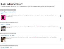 Tablet Screenshot of blackculinaryhistory.blogspot.com
