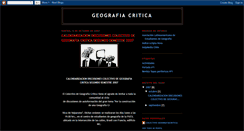 Desktop Screenshot of colectivogeografiacritica.blogspot.com