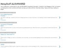 Tablet Screenshot of messystuffalifewithrsd.blogspot.com