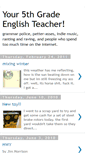 Mobile Screenshot of personalsenglishteacher.blogspot.com