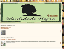 Tablet Screenshot of identidadenegra.blogspot.com