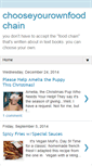 Mobile Screenshot of chooseyourownfoodchain.blogspot.com