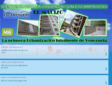 Tablet Screenshot of elmacizo-urbescampadero.blogspot.com