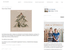Tablet Screenshot of inkandspindle.blogspot.com