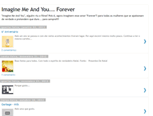 Tablet Screenshot of imaginemeandyouforever.blogspot.com