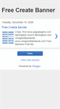 Mobile Screenshot of freecreatebanner.blogspot.com