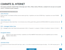 Tablet Screenshot of compartedescargas.blogspot.com