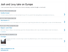 Tablet Screenshot of joshandlexyblog.blogspot.com