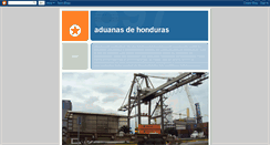 Desktop Screenshot of aduanasenhonduras.blogspot.com