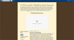Desktop Screenshot of cvheartinhand.blogspot.com