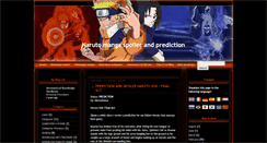 Desktop Screenshot of mangaspoilernaruto.blogspot.com