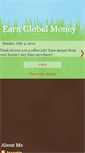 Mobile Screenshot of earnglobalmoney.blogspot.com