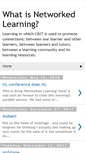 Mobile Screenshot of networkedlearning.blogspot.com