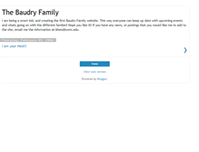 Tablet Screenshot of baudryfamily.blogspot.com