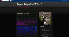 Desktop Screenshot of kampuswongalus.blogspot.com