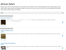 Tablet Screenshot of encyclopedia-african-safari.blogspot.com