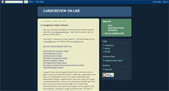 Desktop Screenshot of cardioreview.blogspot.com
