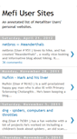Mobile Screenshot of mefiusersites.blogspot.com