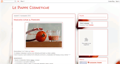 Desktop Screenshot of lepappecosmetiche.blogspot.com