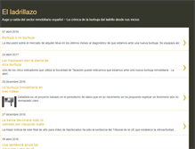 Tablet Screenshot of ladrillazo.blogspot.com