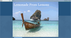 Desktop Screenshot of lemonadefromlemons-travel.blogspot.com